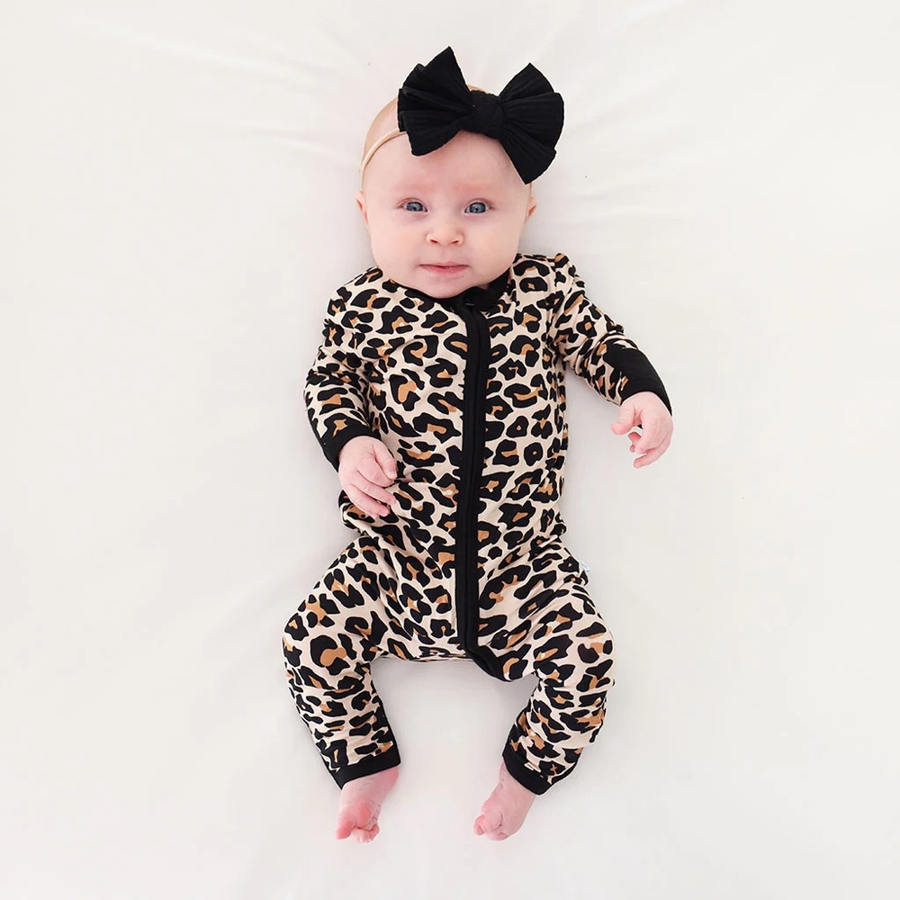 Leopard Print Baby One Piece